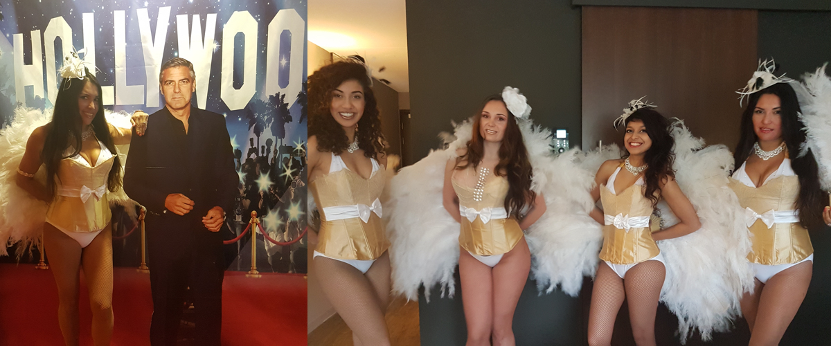 Mooie Burlesque danseressen voor een of meerdere Acts